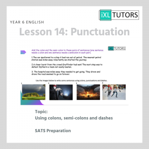 Year 6 English, Lesson 14: Punctuation (Download)