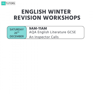 GCSE English Literature workshop - An Inspector calls