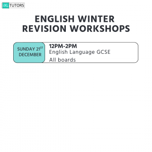 GCSE English Language workshop