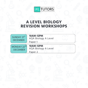 A Level Biology Revision Workshops – Paper 1 & Paper 2 (online)